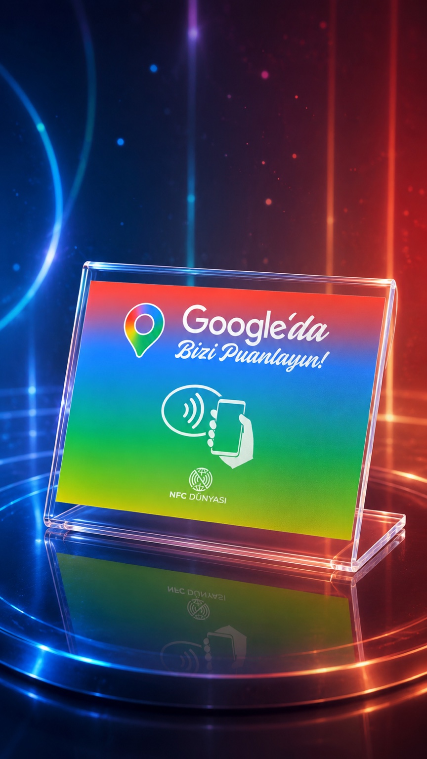 Google Değerlendirme Masa Standı