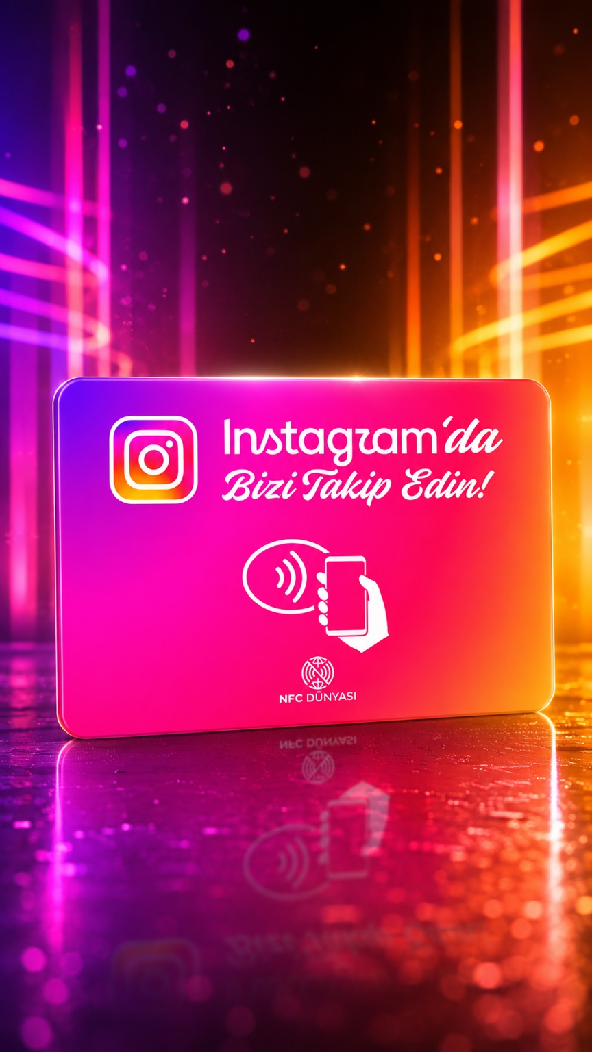 Instagram NFC Kartı